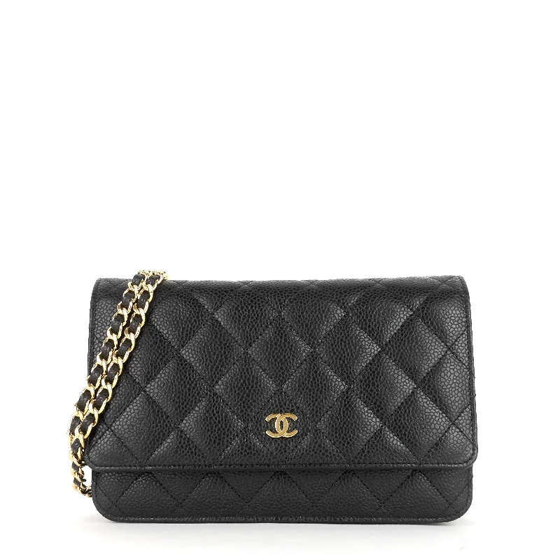 Chanel leather bags for everydWallet on Chain Caviar Leather Bag