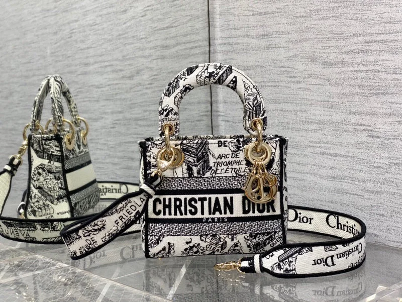 Christian Dior tote bags with a printed Dior logo on the frontBC - Dior Bags - 1009