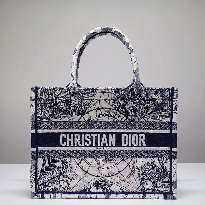 Christian Dior tote bags with a printed Dior logo on the frontChristian Dior  Bags - 4312