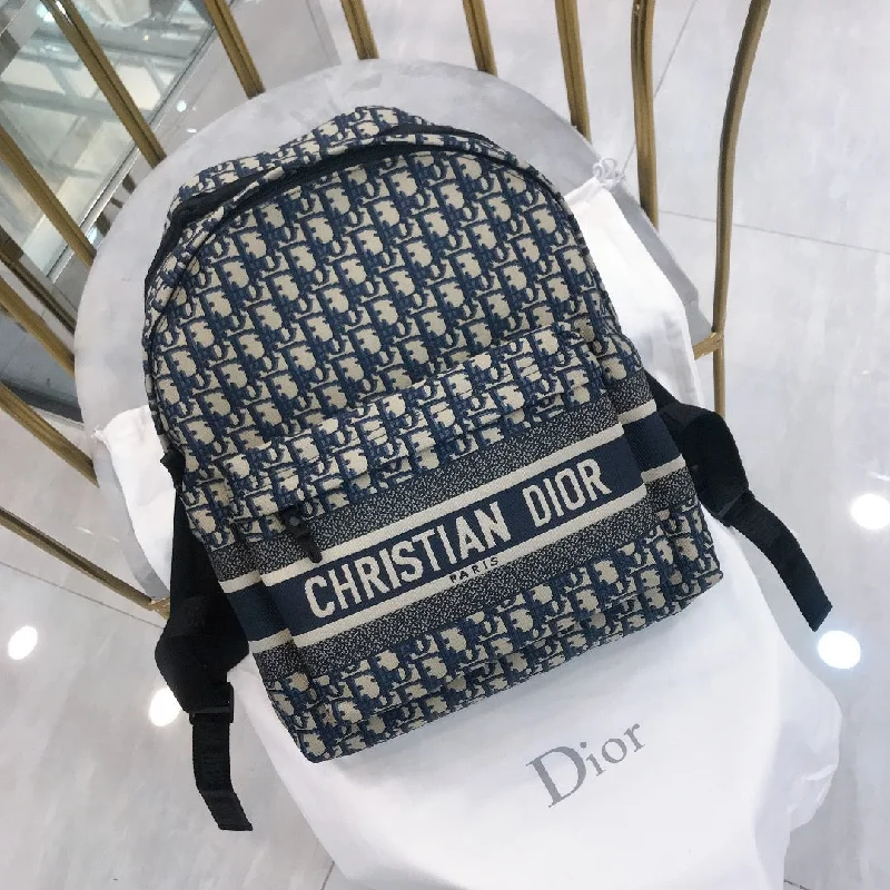 Christian Dior bags with a zip - top closure and multiple compartmentsChristian Dior  Travel Backpack