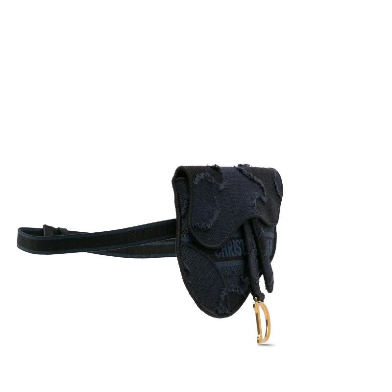 Christian Dior bags with a side - pocket for holding a water bottleDior Camouflage Saddle Belt Bag (nAn46z)