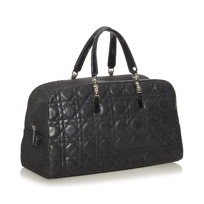 Contemporary Christian Dior handbags with a unique shapeDior Cannage Malice Leather Handbag (28056)