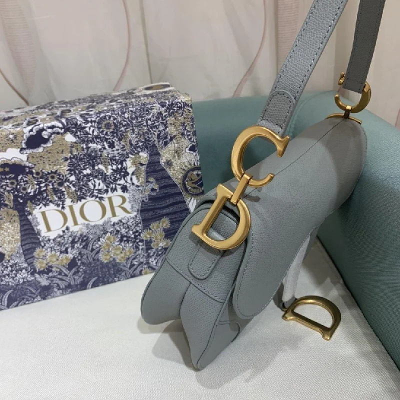 Trendsetting Christian Dior crossbody bags with a colorful strapChristian Dior Saddle Bag