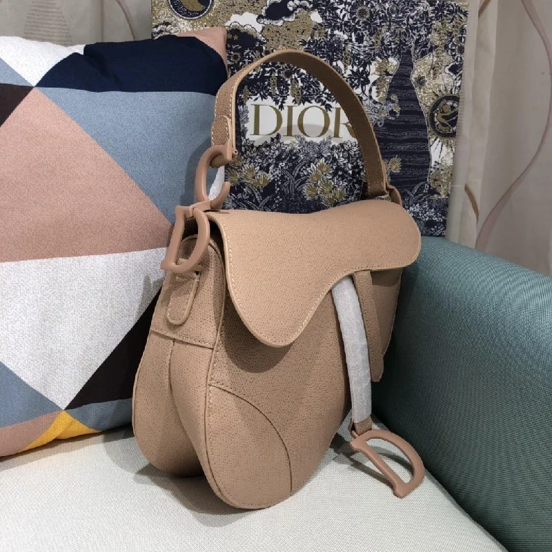 Christian Dior backpacks with a sleek, minimalist silhouetteChristian Dior Saddle Bag